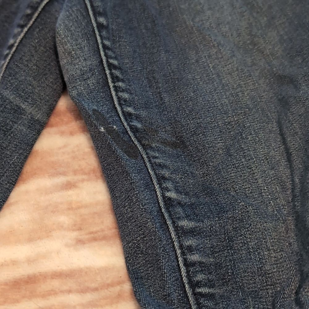 Ann Taylor Loft Blue Skinny Jeans Size 0 - Picture 4 of 9